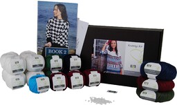 DesignEtte Zestaw do robienia na drutach Tshonga tunika