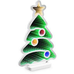 Idena 30550 - Choinka LED Infinity Mirror, ok.