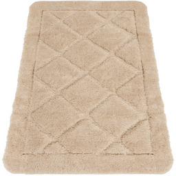 Dywanik Łazienkowy Beżowy Duży Antypoślizgowy Miękki Chłonny 60x100CM