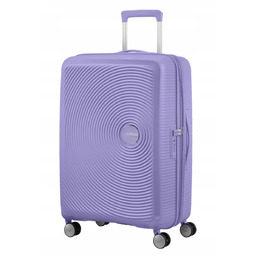 Walizka średnia American Tourister Soundbox 67 cm fioletowa