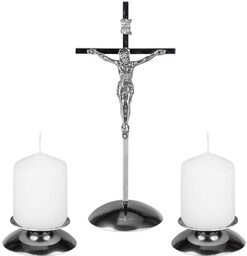 Komplet kolędowy metalowy mały (16cm)