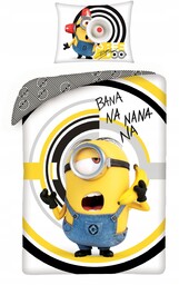 Pościel Bawełniana 140 X 200 CM Minionki