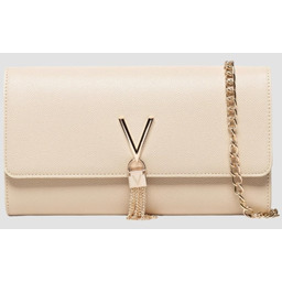 VALENTINO Beżowa kopertówka Divina Pochette
