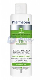 Pharmaceris T SEBO-ALMOND-CLARIS bakteriostatyczny płyn do twarzy, dekoltu
