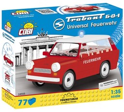Cobi, tlocki Youngtimer Trabant 601 Universal Feuerwehr, COBI-24555