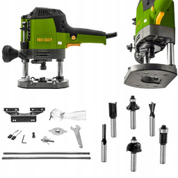 Procraft Frezarka górnowrzecionowa sieciowa 6/8 mm 1200W POB1200H