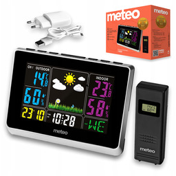 Stacja Pogodowa Z Dcf Meteo S62S Pogodynka Higrometr