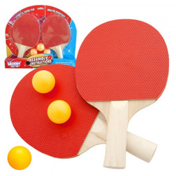 Zestaw Paletki Rakietki Do Ping Pong Tenisa Stołowego