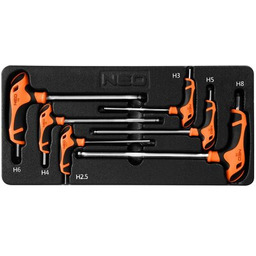 NEO TOOLS Zestaw kluczy imbusowych 84-254 (6 elementów)