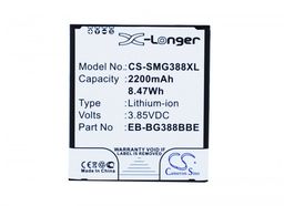 Samsung Galaxy Xcover 3 / EB-BG388BBE 1900mAh 7.32Wh