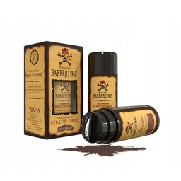 Puder zagęszczający włosy Barbertime keratin fiber puder zagęszczający