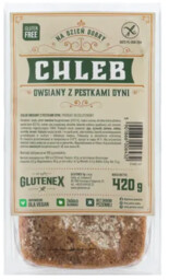 CHLEB OWSIANY Z PESTKAMI DYNI BEZGLUTENOWY 420 g