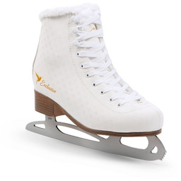 SMJ Sport, Łyżwy figurowe, Exclusive, biały, rozmiar 36