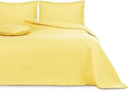 AmeliaHome Narzuta z pomponami, 240 x 260 cm,