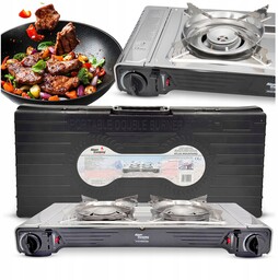 Kuchenka Turystyczna Dwupalnikowa Na Kartusz Grill Alpen Camping