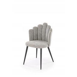Krzesło Muszelka K552 Szare Popielate Do Salonu Jadalni