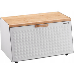 Chlebak Pojemnik Chleb Pieczywo Drewno 2 x Pokrywa