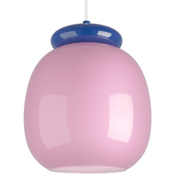 EGLO Lampa wisząca Berardelli, możliwość ściemniania, fioletowy /