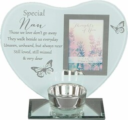 Widdle Gifts Ltd Szklana ramka na zdjęcia pamiątkowa