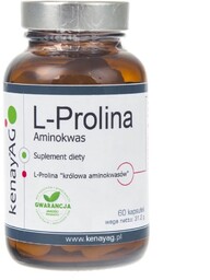 Kenay L-Prolina Aminokwas Suplement diety 60 kapsułek