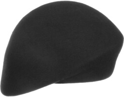 Beret z Filcu Fabiana by Lierys, czarny, One