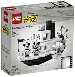 LEGO Ideas, klocki Steamboat Willie, 21317