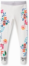 Legginsy w kwiaty