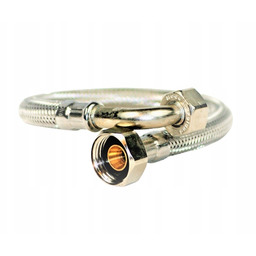 Wąż-wężyk DN13-FI13mm Nak-nak Gw 3/4''x Gw 1/2''KOLANKO Dł