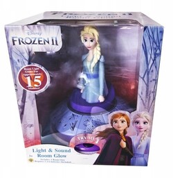 Lampka nocna 3D z efektami dźw. 29cm Kraina