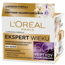 Loreal Ekspert Wieku 60+ Przeciwzmarszczkowy Krem Odbudowujący