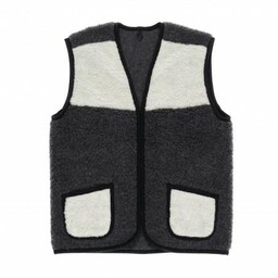 Kampol Kamizelka wełniana merynos Serena czarna XXL Tombler