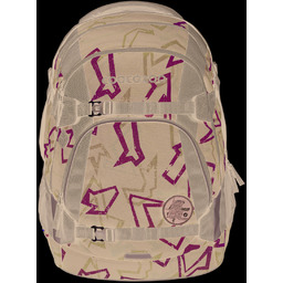 Plecak szkolny dla chłopca, geometryczny, czarny, Coocazoo