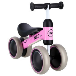 NILS FUN Rowerek biegowy RB002 Różowy Zyskaj