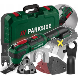 Parkside Akumulatorowe Narzędzia Wielofunkcyjne Pamfw 20-Li C3 Walizka