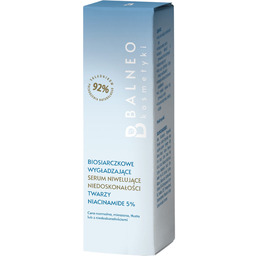 Balneokosmetyki Biosiarczkowe Wygładzające serum Niacynamid 5%, 30 ml