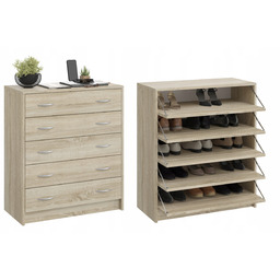 Szafka Na Buty,komoda 5K Dąb Sonoma