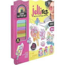 Famosa Super Glitter Zestaw do Tworzenia Biżuterii, Wielokolorowy,