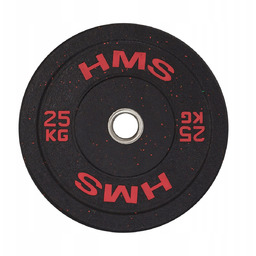 Talerz Obciążenie Olimpijskie Bumper 25KG Hms
