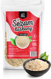Real Foods - Sezam Łuskany 1000g