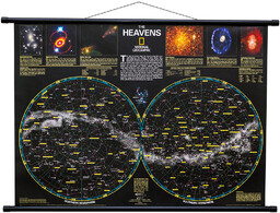 National Geographic, Niebo mapa ścienna