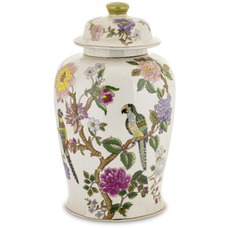Amfora pojemnik ceramiczny urna waza wazon ozdobny wielokolorowy
