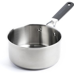 KitchenAid Klasyczny garnek ze stali nierdzewnej, 3-warstwowy, 18