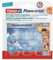 Haczyki do wieszania TESA Powerstrips DECO 5 sztuk