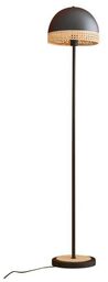 Lindby - Lonnaris Lampa Podłogowa Black/Nature