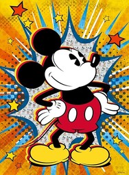 Ravensburger - Puzzle 500 Piezas, Puzzle Disney Mickey