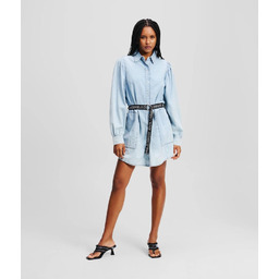 Karl Lagerfeld Jeans sukienka bawełniana mini prosta A2W13022