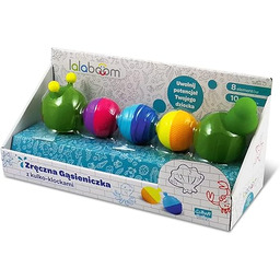 Trefl, Lalaboom, Zręczna Gąsieniczka, Kulko-klocki Sensoryczne, Klocki, Zabawka
