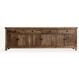 Duża komoda drewniana w stylu kolonialnym