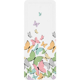 Kleine Wolke motyle, mata łazienkowa, 36 x 92