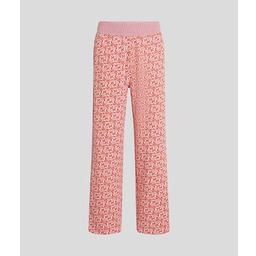 Karl Lagerfeld Damskie spodnie dresowe Jeans różowe